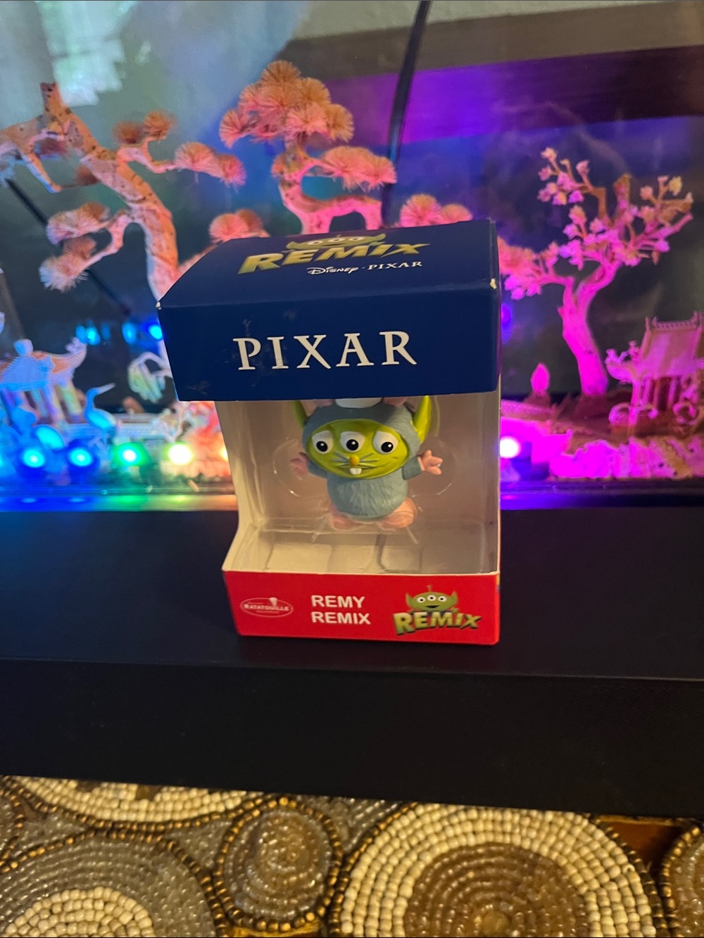 Disney Pixar Remy Remix Alien Plush - Green/Blue